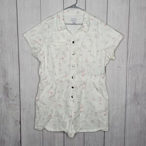 Celebrity Pink Plus Size Floral Romper, size XXXL